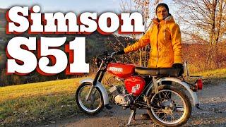 Simson S51 B Original 1982 DDR Fahrzeug Vorstellung Technik Details Sound Oldtimer Blondie M531