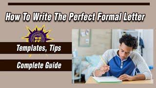 Formal Letter Writing | How to Write a Formal Letter | Wassce 2024