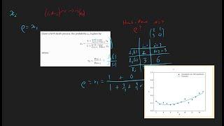 A formula for the fixation probability for Moran processes with 2 types.