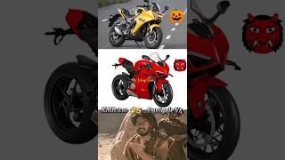 Hero XMR 210  vs Ducati Panigale V4  #bike #bikecomparison