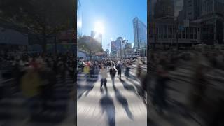 In the mix at Shibuya Scramble Crossing.