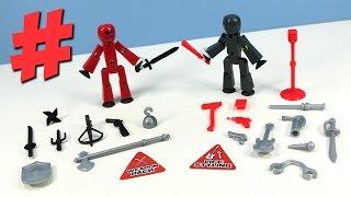 Stikbot Action Pack Roll Play Accessory Weapons and Life Styling