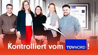 TÜV-Zertifiziert - Wenn die Prozessexpertin offiziell geprüft wird! - TÜV Nord DIN EN ISO 9001