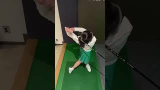 ️‍️마수란 프로님 드라이버 스윙 항공뷰️️ 이각도에서 보니 안보이던것들도 보이네요 @mapro_golf #shorts