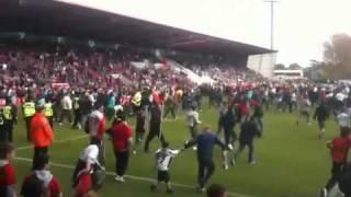 AFC Bournemouth Pitch Invasion