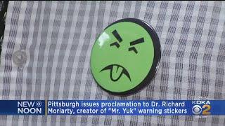 'Mr. Yuk' Sticker Creator Honored By City Of Pittsburgh