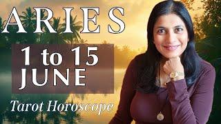 ARIES Tarot reading from 1st to 15th June 2024