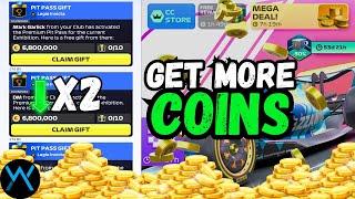 How to GET MORE COINS + BIG TRICK | F1 Clash 2024