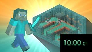  Speed running finding a trial chamber in Minecraft! 