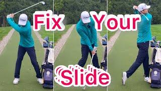 Golf Swing Basics. Golf Tips. Stop Sliding, Start HITTING it YOUR BEST!