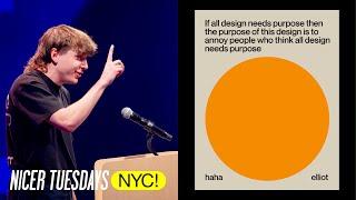A great designer and public speaker, but terrible at speaking to people at parties | Elliot Ulm
