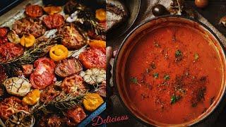 Roasted Tomato Soup, That will Warm Your Heart and Soul! Delicious!