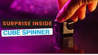 Perfect Desk Toy or Everyday Carry | The Cube Spinner