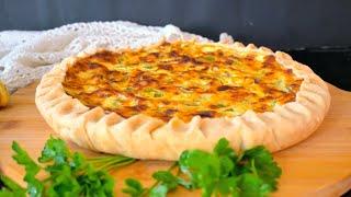 Italian zucchini, bacon and ricotta pie | QUICK AND EASY TO MAKE