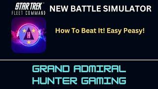 STFC - New Battle Simulator - How To Beat It And Get The Rewards - EASY PEASY