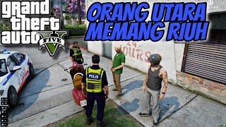  GTA V | Chiko Riuh Bila Jumpa Orang Utara LAWAK