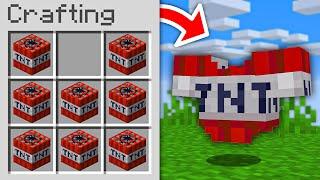 Minecraft, But You Can Craft ARMOR From Any Block..