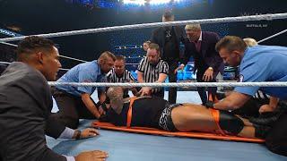 Kevin Owenst make his personality with the Viper Randy Orton WWE Smackdown Randy go to the hospital