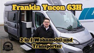 Frankia Yucon 63H - 2 in 1 Wohnmobil und Transporter