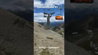 Flimsattelbahn N1 #ischgl #skilift #chairlift