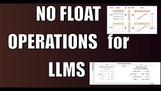 The Era of 1-bit LLMs  BitNet b1.58 No Floating point operations for LLM