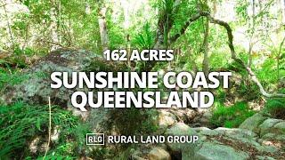 Sunshine Coast Hinterland "Serenity" 162 acres Lifestyle Property For Sale.