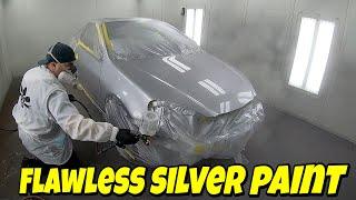 Car Painting: How to Spray and Blend Silver Metallic Paint