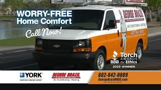 Air Conditioner Not Blowing Cold Air? | Call George Brazil for Worry-Free Home Comfort AC Install