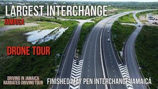 Drone Tour May Pen Interchange Jamaica