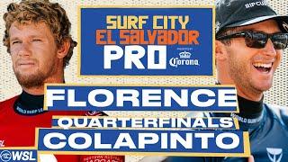 John John Florence vs Crosby Colapinto | Surf City El Salvador Pro Pres By Corona 2024 - Quarters