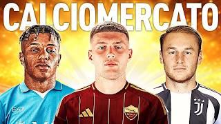 ROMA SCATENATA!!  JUVE e NAPOLI: NUOVI COLPI UFFICIALI?! TOP 10 Trasferimenti & News Calciomercato