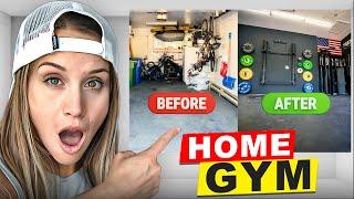 WE BUILT OUR ULTIMATE GARAGE GYM - FULL TOUR