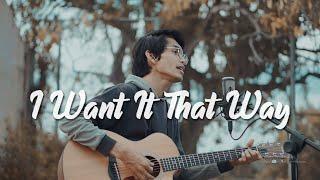 I Want It That Way - Backstreet Boys (Acoustic Cover by Tereza)