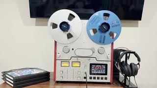 [Analog Audio Design] New open reel audio tape deck player : Video of TP-1000 from customer