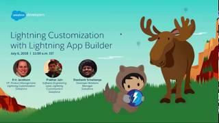 Lightning Customization with Lightning App Builder