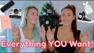 CHRISTMAS WISHLIST 2018! | Mescia Twins