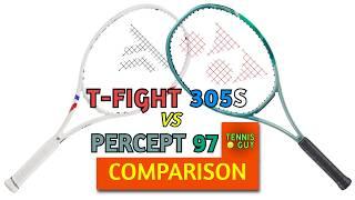  Tecnifibre T-Fight 305s (2025) vs. Yonex Percept 97 (2023) Tennis Racquet Comparison ️