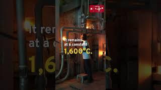  Producing 600 Tons of Glass Every Hour ⁉️ #shorts