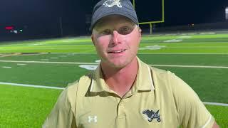 Abbott Panthers opens new stadium with win, 54-8 - interview with coach Kyle Crawford