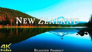 New Zealand 4K ProRes - Scenic Relaxation Film With Calming Music - 4K Relaxation Video