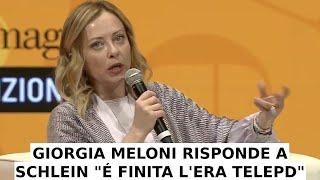 GIORGIA MELONI: "TELEMELONI? IL PROBLEMA É CHE NON C'É PIÙ TELEPD"