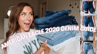 American Eagle 2020 Denim Fits (Semi-Try On) | Back to School Jean Guide