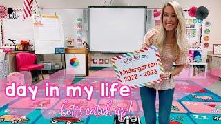 DAY IN MY LIFE | 1st Week of Kindergarten Update, Classroom Changes, Grocery Haul, & More!