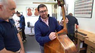 Workshop: George Martin and the Workshop Reseting a Double Bass Neck, Ep 1