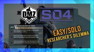 Researcher's Dilemma (Black Mous) GUIDE | DMZ Season 4 Mission Guide | Vondel Guide