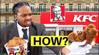 BLACK GUY TRIES FRANCE KFC