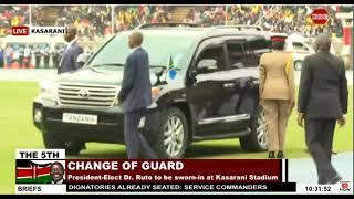 Pres. Samia Suluhu Hassan arrives at Kasarani ahead of President-Elect William Ruto Inauguration