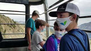 Tram ride at Snowbird