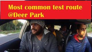 Most common test route in deer Park #deerpark #deerparktestroute#drivingtest #automobile