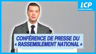 Jordan Bardella présente les grands axes du programme du Rassemblement national - 24/06/2024